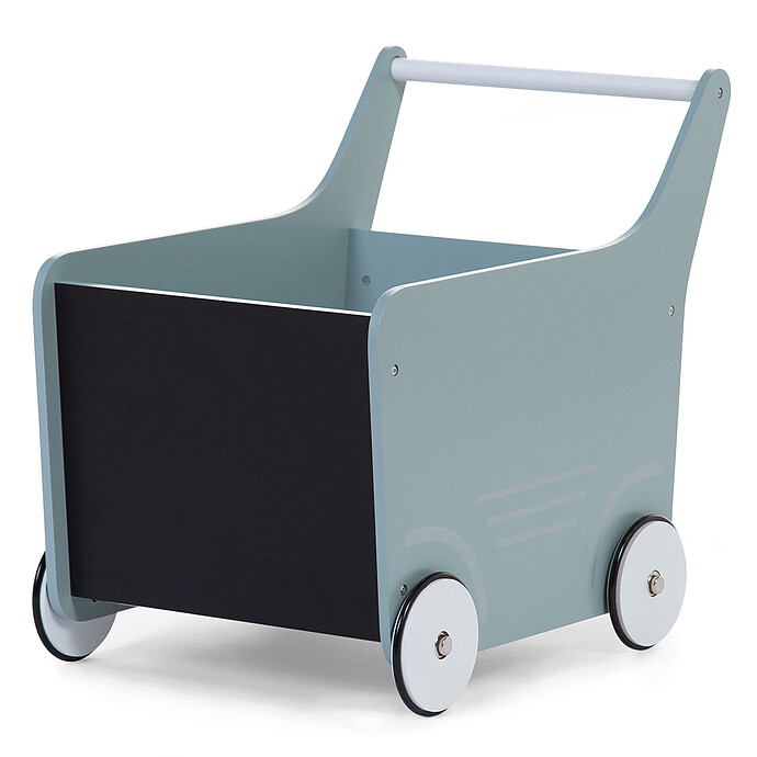 Chariot de marche en Bois - Menthe Childhome