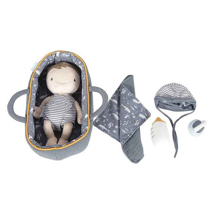 Set Couffin et Poupon Bébé Jim Little Dutch