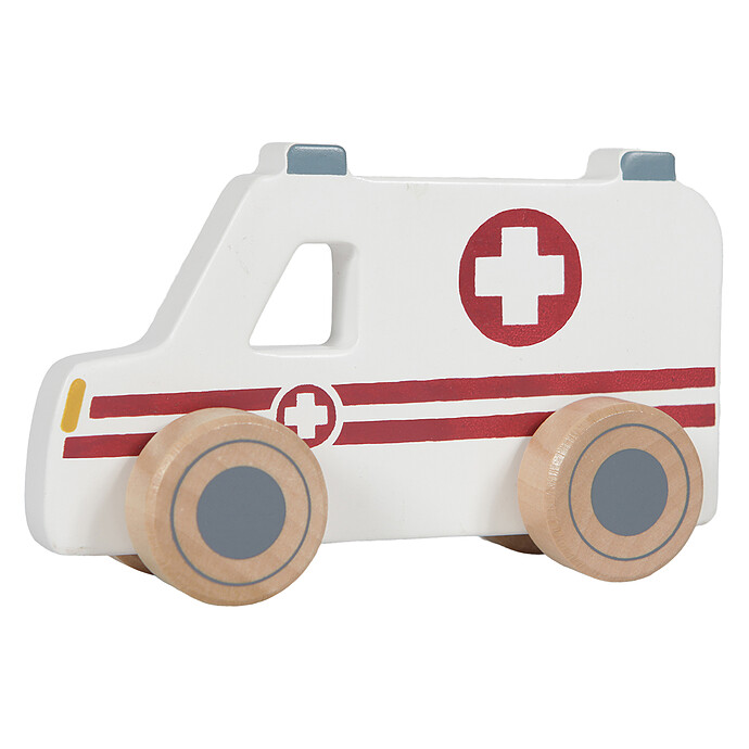 Lot de 3 Véhicules d'Urgence Little Dutch