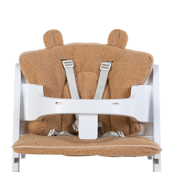 Coussin de Chaise Haute Evolutive Teddy - Beige Childhome