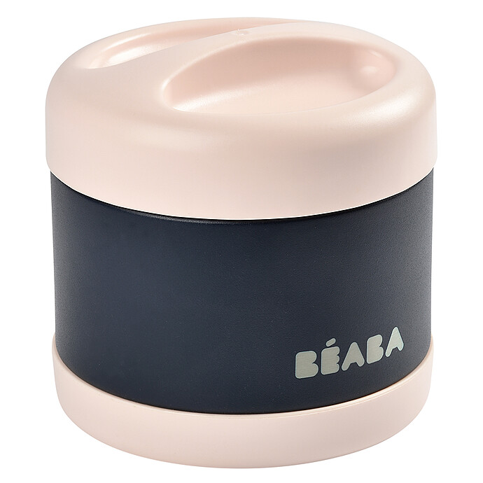 Portion Inox 500 ml - Light Pink & Night Black BÉABA