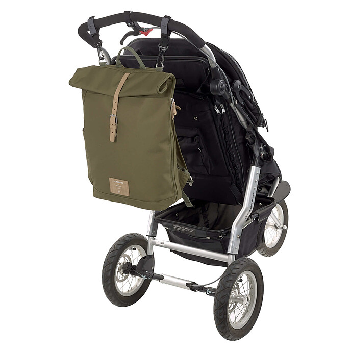 Achat Sac à Dos à Langer Rolltop Green Label - Vert Olive