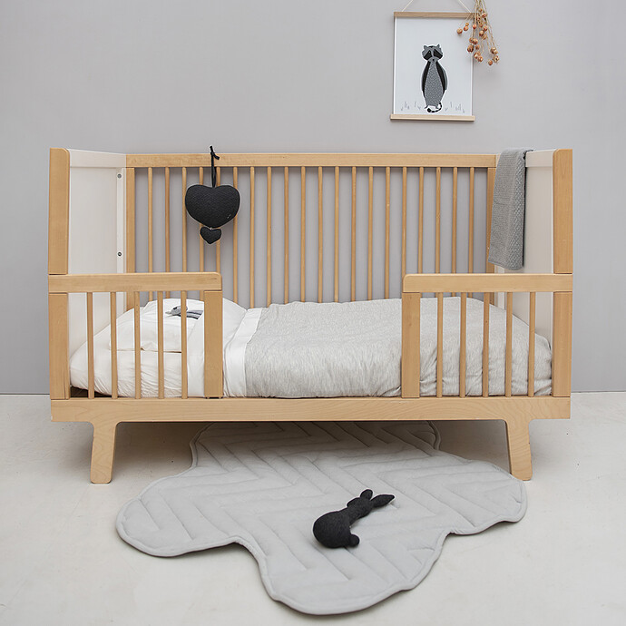Tapis de Jeux Fleur - Bliss Grey Trixie Baby