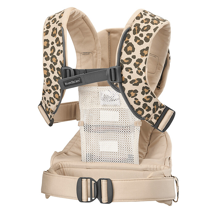 Achat Porte-bébé One Coton - Léopard Beige