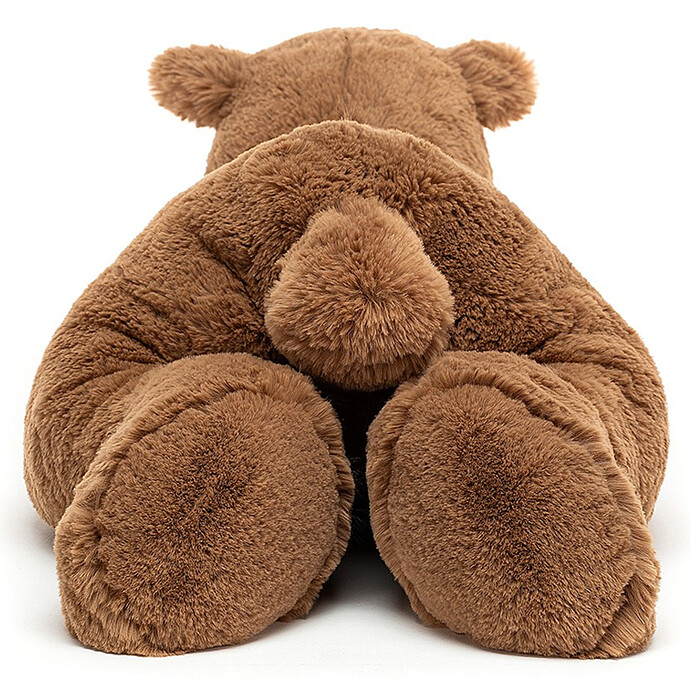 Woody Bear Lying Jellycat
