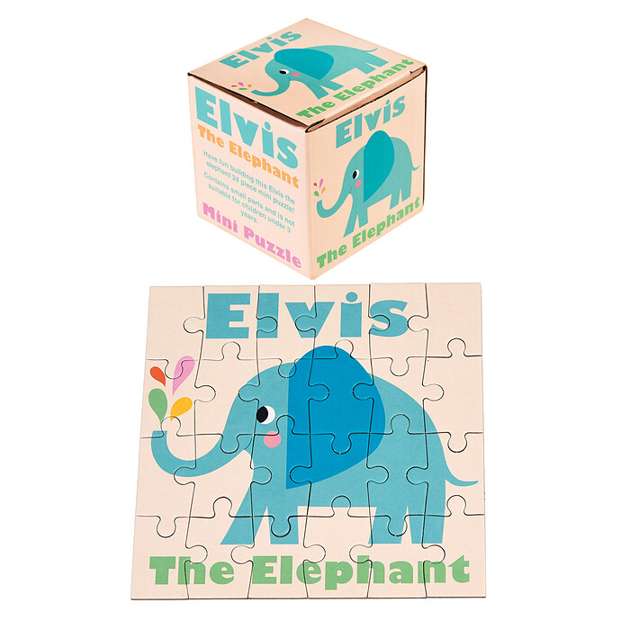 Avis Puzzle Elvis l'Eléphant