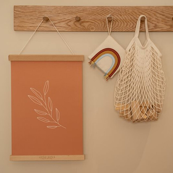 Avis Affiche Réversible Wild Flowers Rust - 42 x 29,7 cm