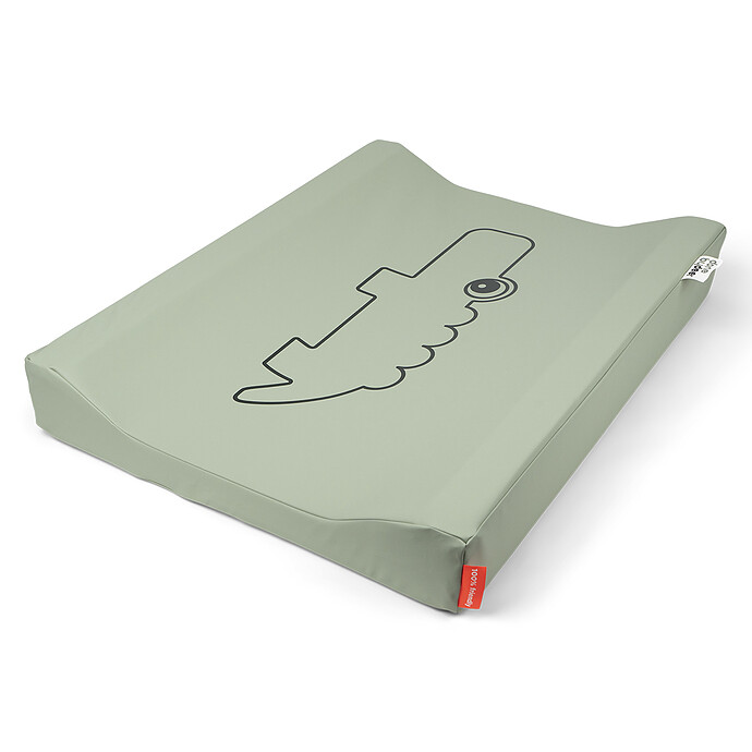 Matelas à Langer Easy Wipe - Croco Vert Done by Deer
