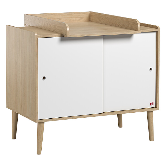 Portes Additionnelles Commode Retro - Blanc Vox Meubles