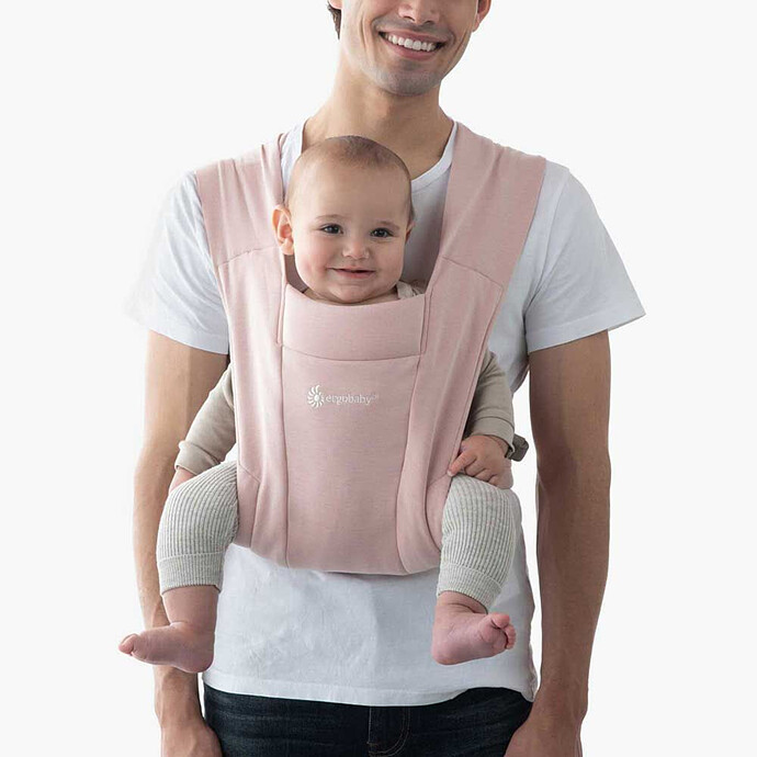 Achat Porte-Bébé Embrace Soft Knit - Rose Pale