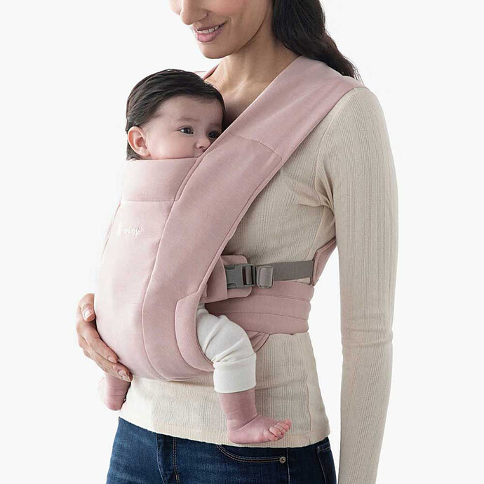 Avis Porte-Bébé Embrace Soft Knit - Rose Pale