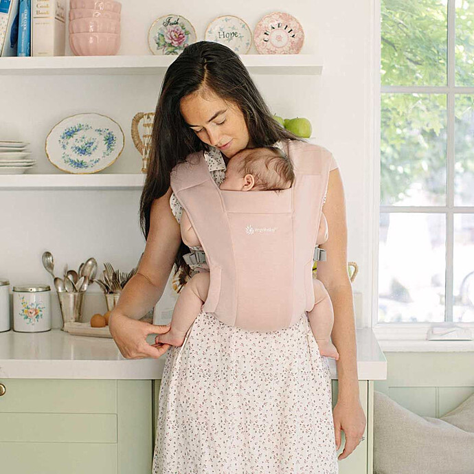 Porte-Bébé Embrace Soft Knit - Rose Pale Ergobaby