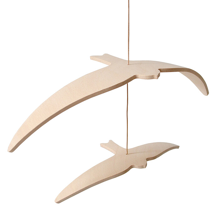 Avis Mobile Kano Birds - Naturel