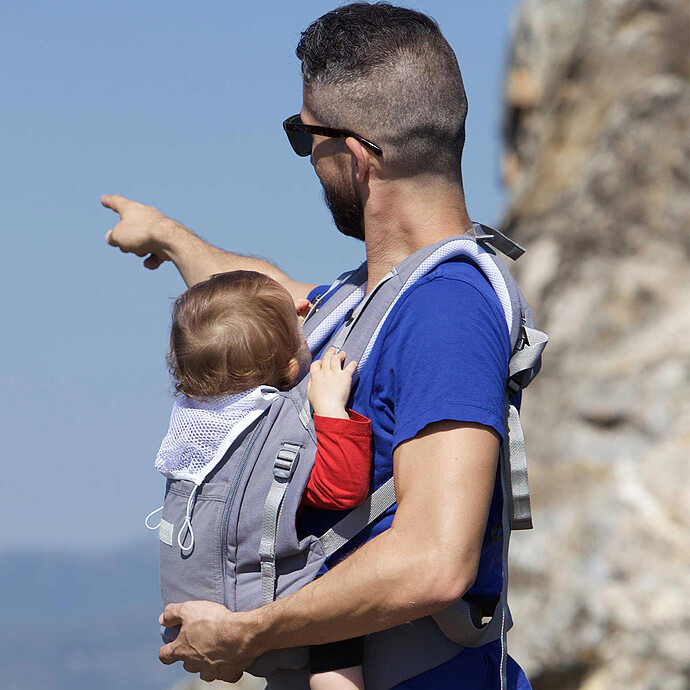 Achat Porte-bébé PhysioCarrier et Booster Pack - Gris