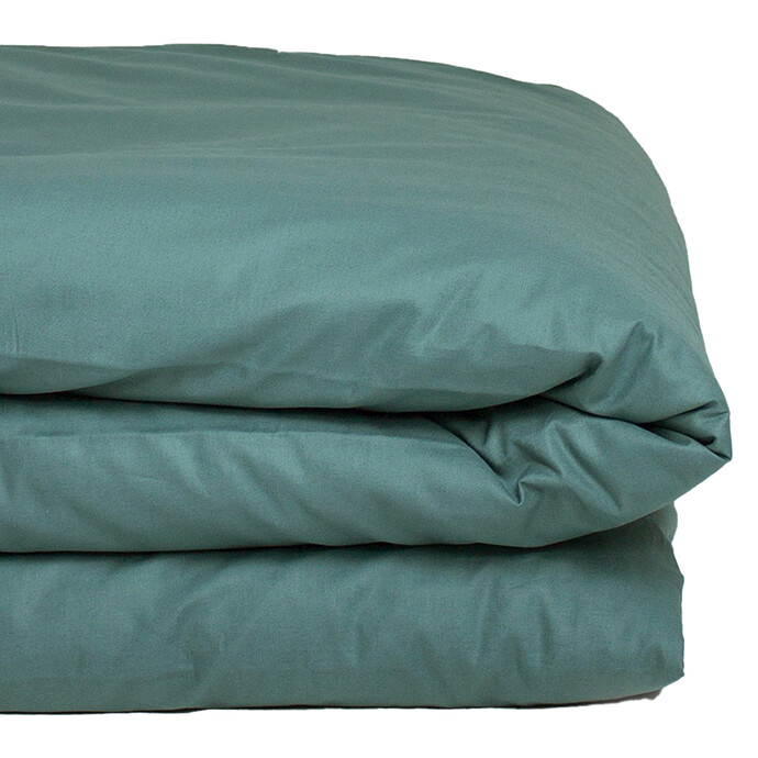 Housse de Couette en Coton Bio Eucalyptus - 140 x 200 cm Kadolis