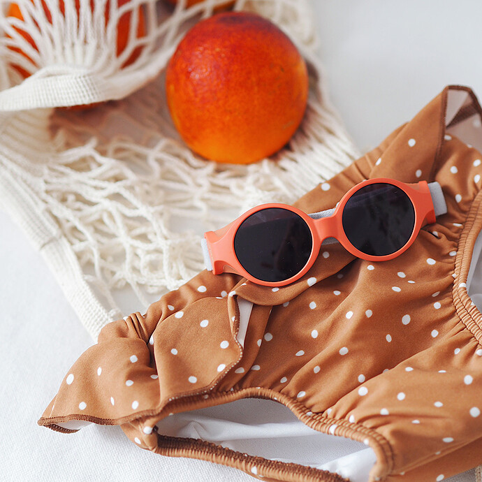 Achat Lunettes de Soleil Bandeau 0/9 Mois - Grapefruit