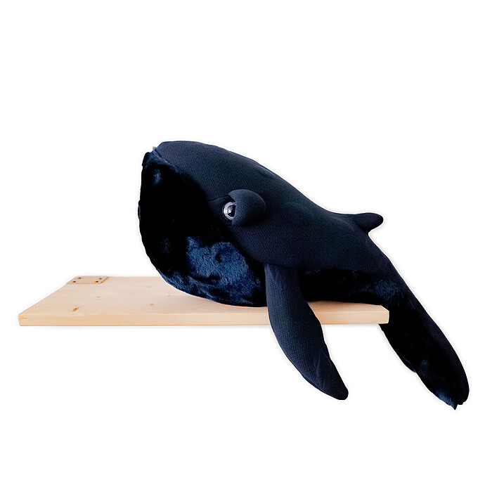 Petite Baleine Bleu Nuit BigStuffed