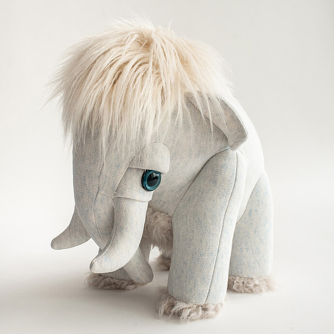 Petit Mammouth Ice BigStuffed