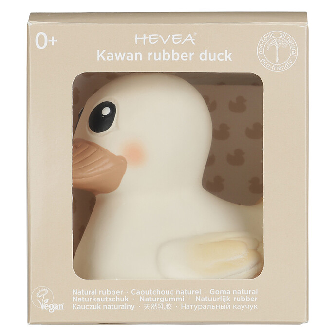 Jouet de Bain Canard Kawan Mini - Marshmallow White HEVEA