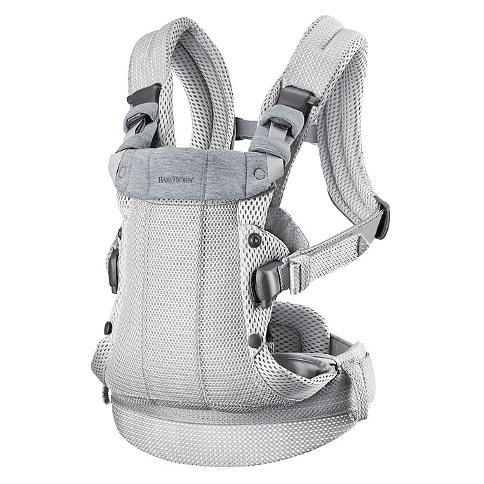 Porte-bébé Harmony 3D Mesh - Argent BabyBjörn