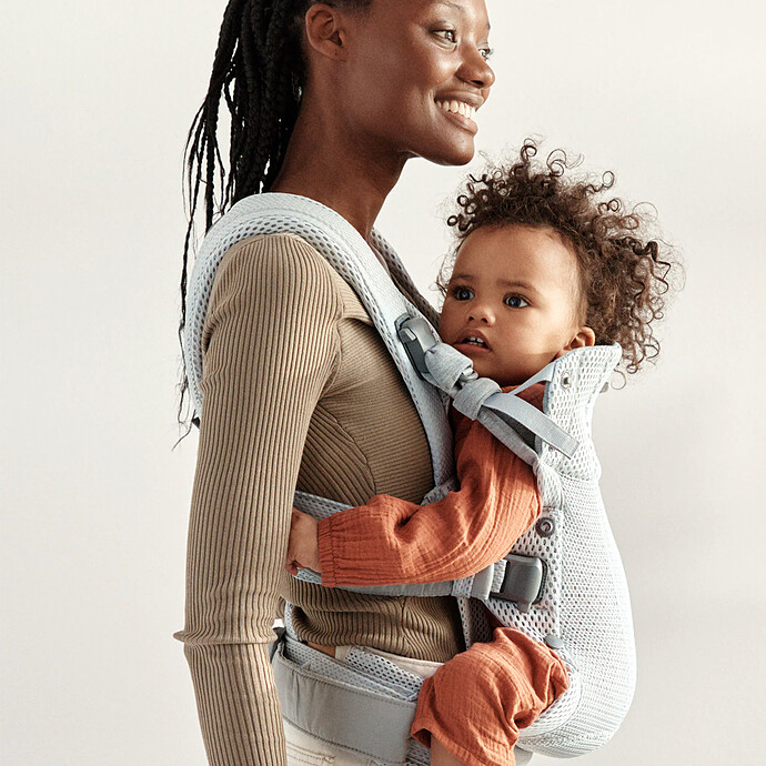 Avis Porte-bébé Harmony 3D Mesh - Argent