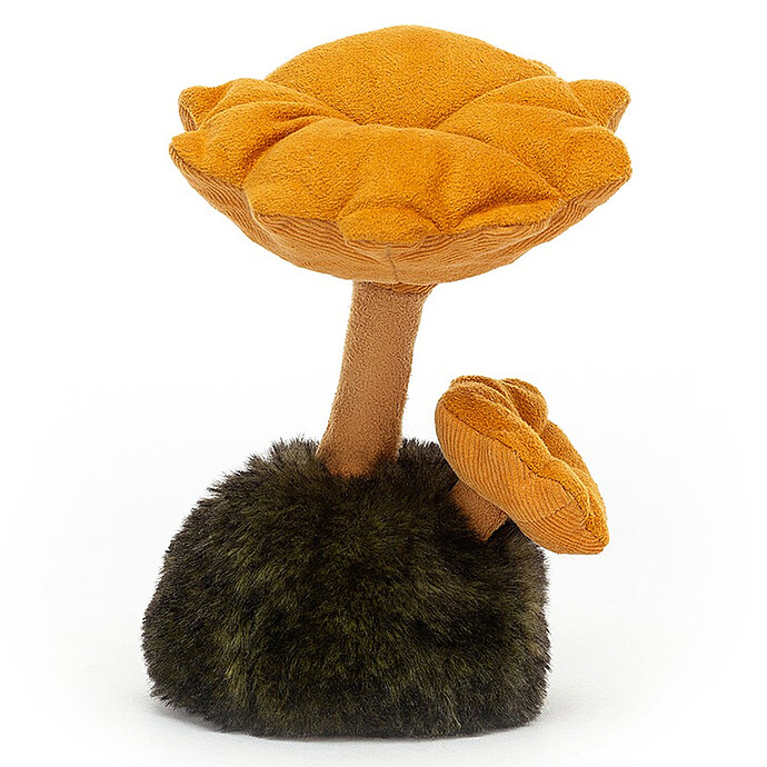 Wild Nature Chanterelle Mushroom Jellycat