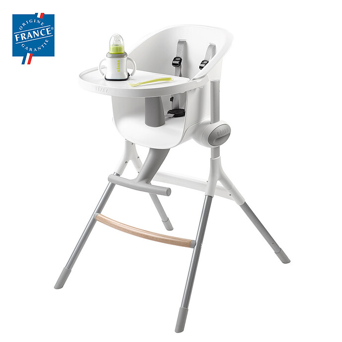 Achat Chaise Haute Up&Down - Grey & White