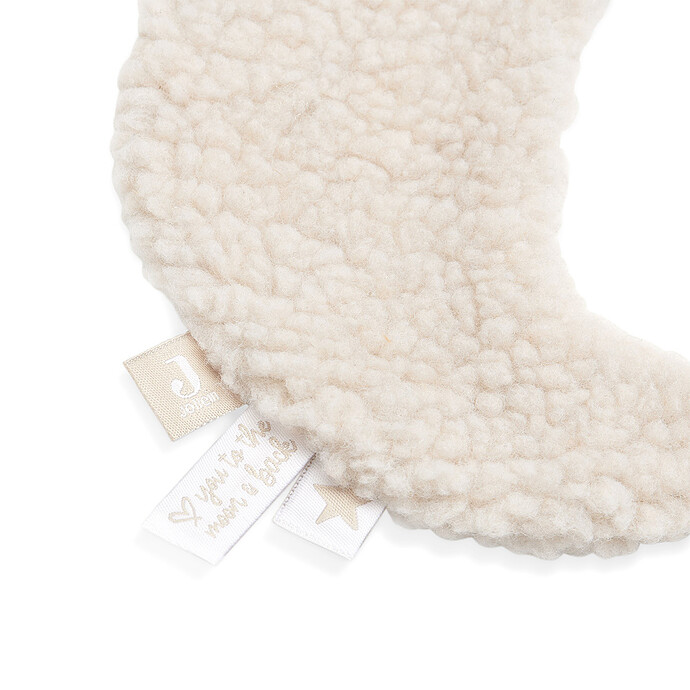 Doudou Attache Tétine Moon - Nougat Jollein