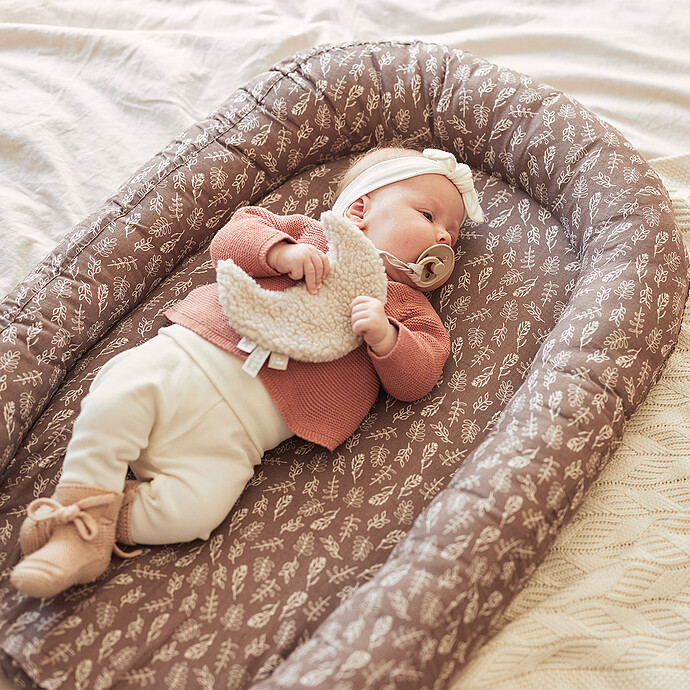 Avis Doudou Attache Tétine Moon - Nougat