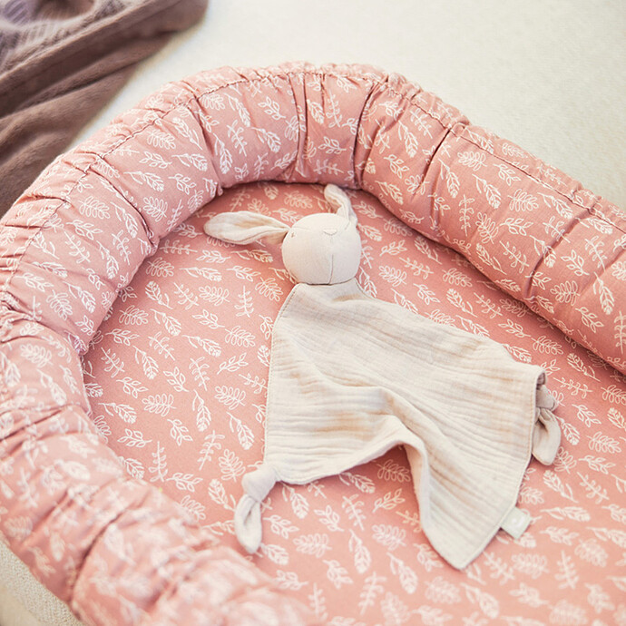 Avis Doudou Attache Sucette Lapin - Nougat