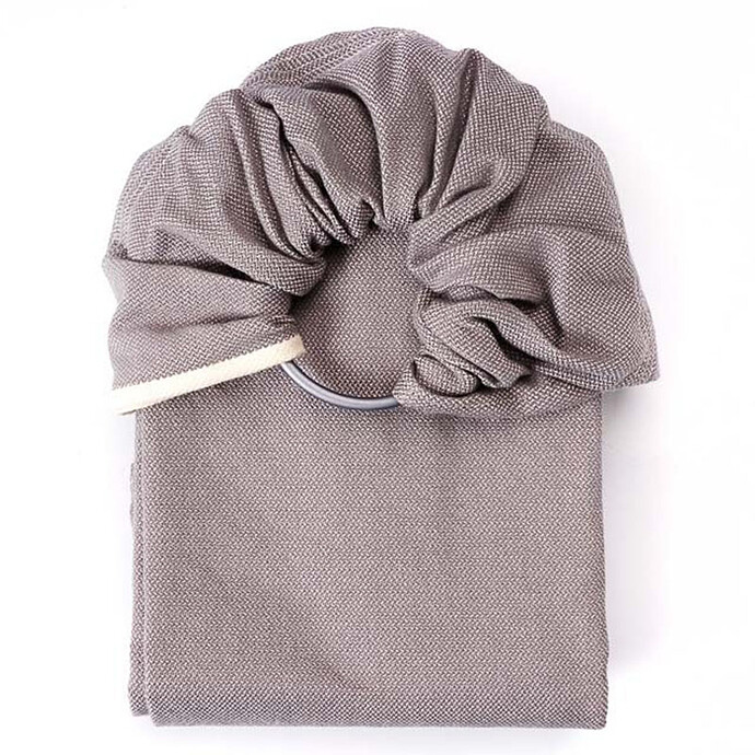 Echarpe Sling Coton Bio - Gris Vintage Neobulle
