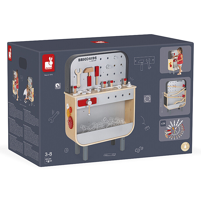 Achat Etabli Reverso Brico'Kids