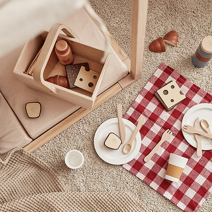 Panier de Pique-nique Garni Kid's Hub Kid's Concept