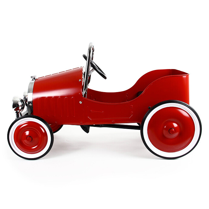 Voiture à Pédales Classic - Rouge Baghera
