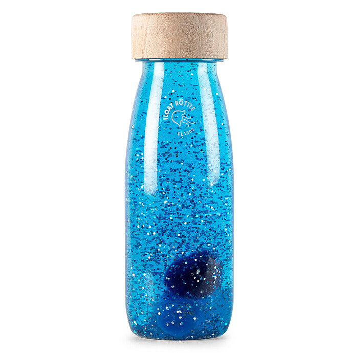 Bouteille Sensorielle Float - Bleu Petit Boum
