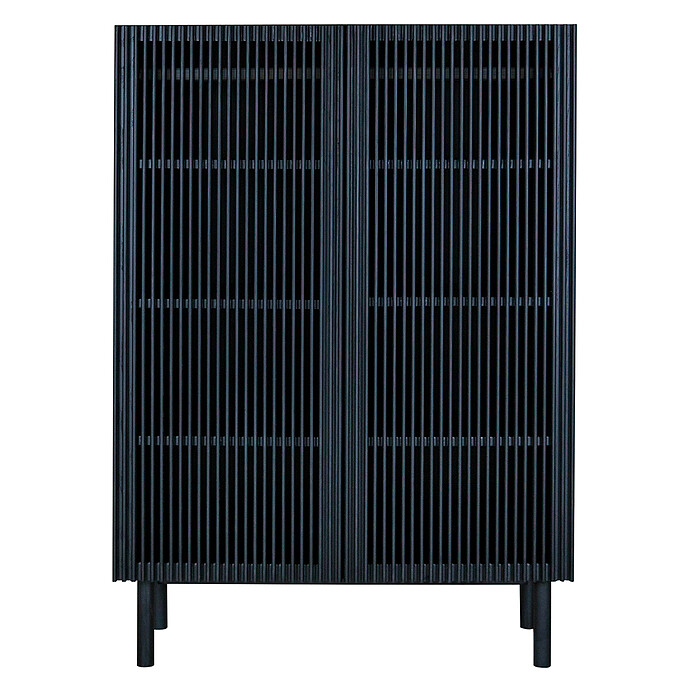 Armoire 2 Portes Hai No Ki - Black Ash Quax