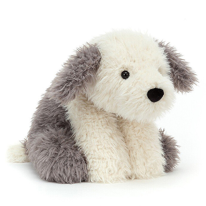 Curvie Sheep Dog Jellycat