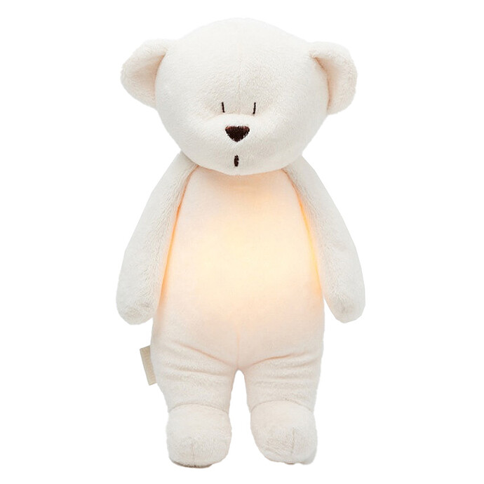 Peluche Veilleuse Musicale Ourson - Crème moonie