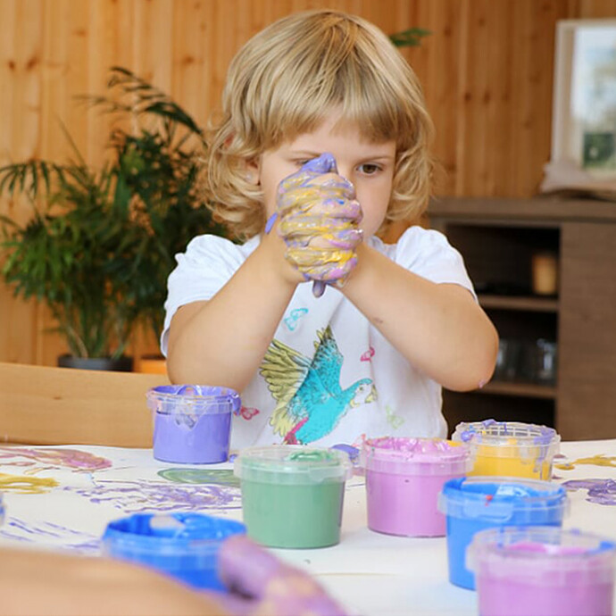 Avis Coffret de 4 Pots de Peinture Naturelle et Végan Aki