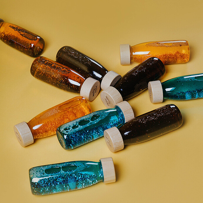 Avis Bouteille Sensorielle Float - Turquoise