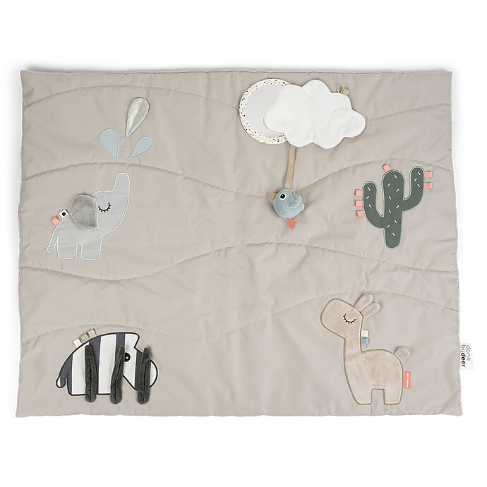Tapis d'Eveil Sensoriel - Deer Friends Sable Done by Deer