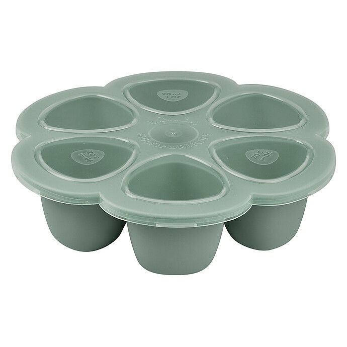 Multiportions Silicone 6 x 90 ml - Sage Green BÉABA