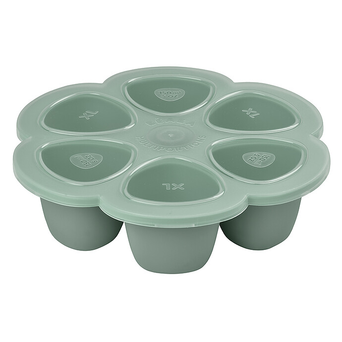 Multiportions Silicone 6 x 150 ml - Sage Green BÉABA