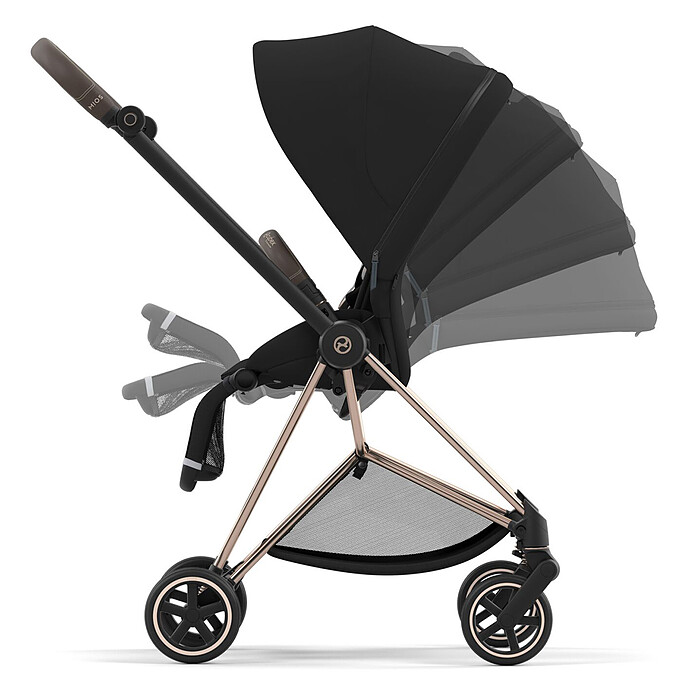 Habillage de Siège Mios 3 - Deep Black Cybex