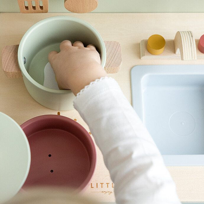 Mini Cuisine en Bois Little Dutch