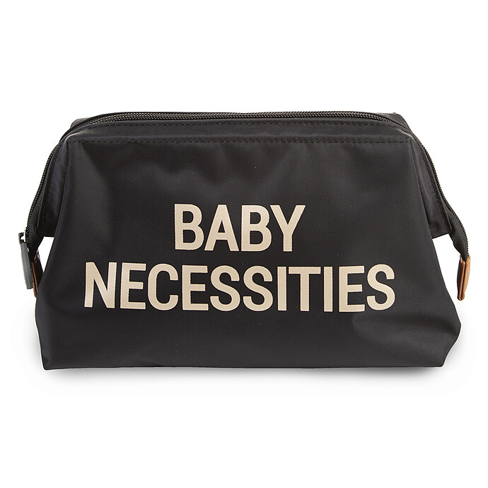 Trousse de Toilette Baby Necessities - Noir et Or Childhome