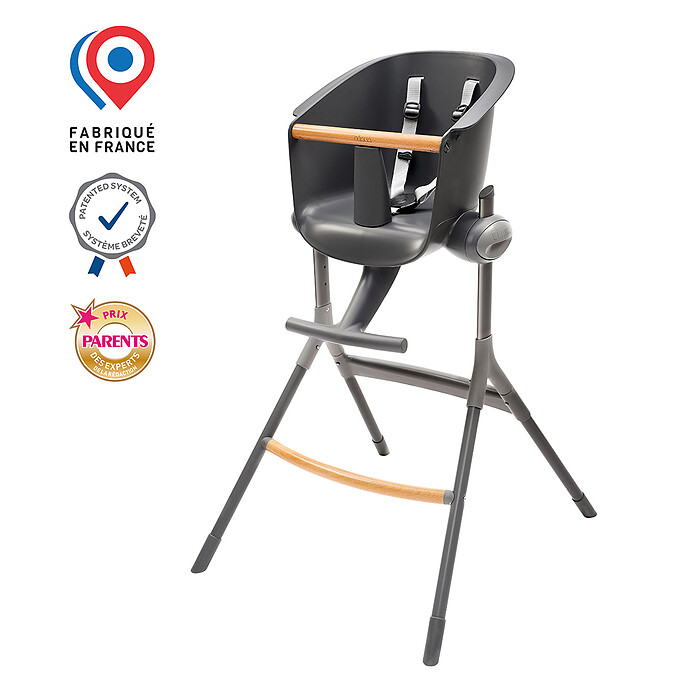 Achat Chaise Haute Up&Down - Dark Grey