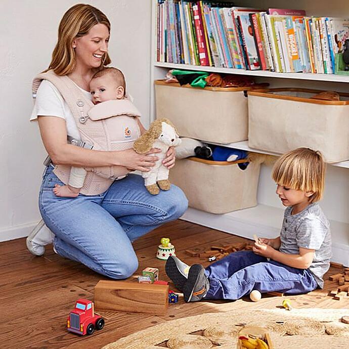 Porte-bébé Adapt SoftFlex Mesh - Quartz Rose Ergobaby
