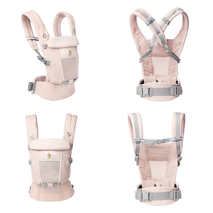 Avis Porte-bébé Adapt SoftFlex Mesh - Quartz Rose