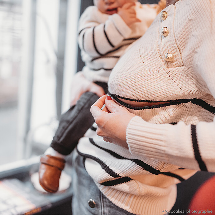 Pull d'Allaitement La Mèrinière - XL You&Milk